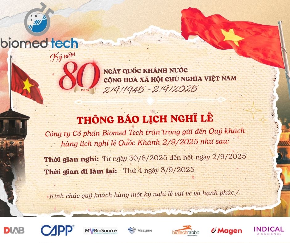 Thông báo nghỉ lễ 2/9